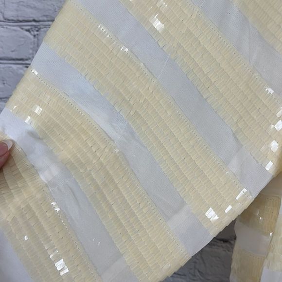 ASOS palliates top button down cream off white oversized see photos - Picture 5 of 14